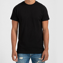 Load image into Gallery viewer, Premium Black Blank 100%  T-shirt
