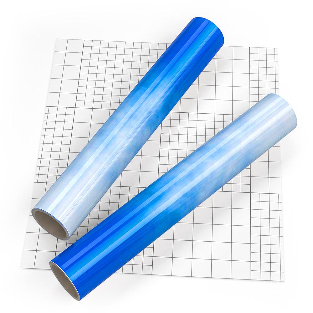 Color Changing Adhesive Vinyl Cold Blue