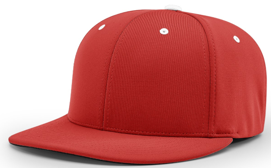 Richardson R-Flex Custom Baseball Cap-Contrasting RED/WHITE (Special Order)