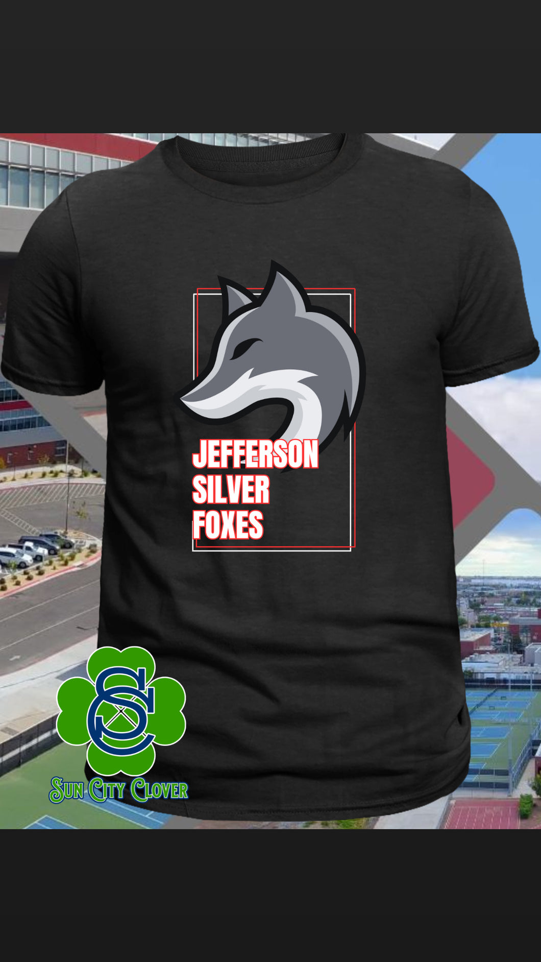 Jefferson Silver Foxes Tee
