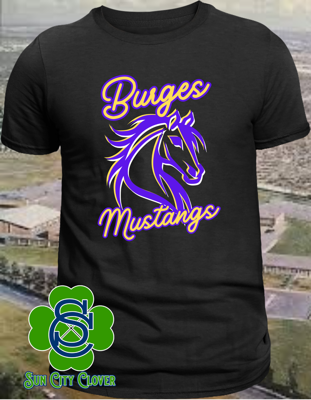 Burges Mustangs Tee
