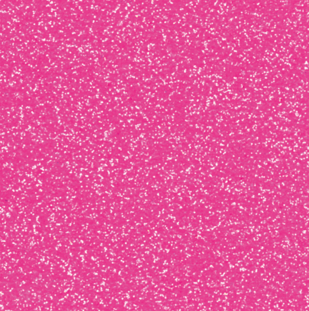 Glitter-Neon Pink HTV