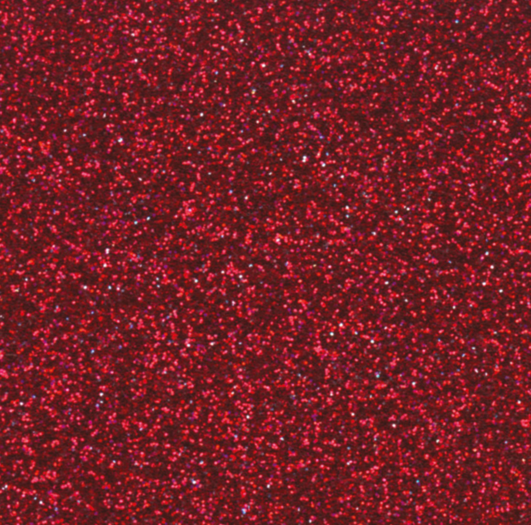 B-Flex Sandy Glitter Red HTV