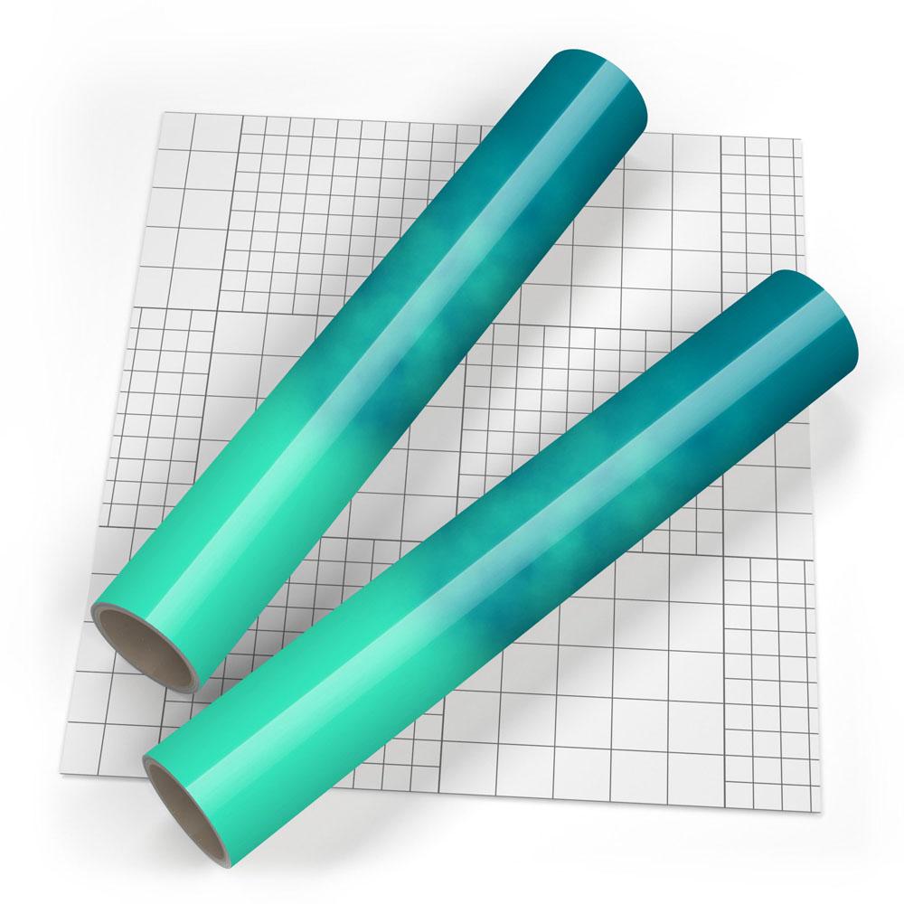 Color Changing Adhesive Vinyl Blue 2 Green