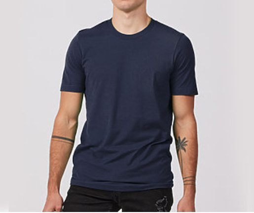 Premium Navy Blank T-shirt