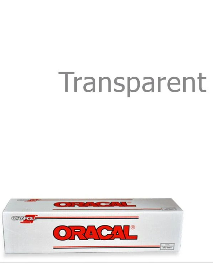 Oracal 651 Adhesive Vinyl Transparent – Sun City Clover