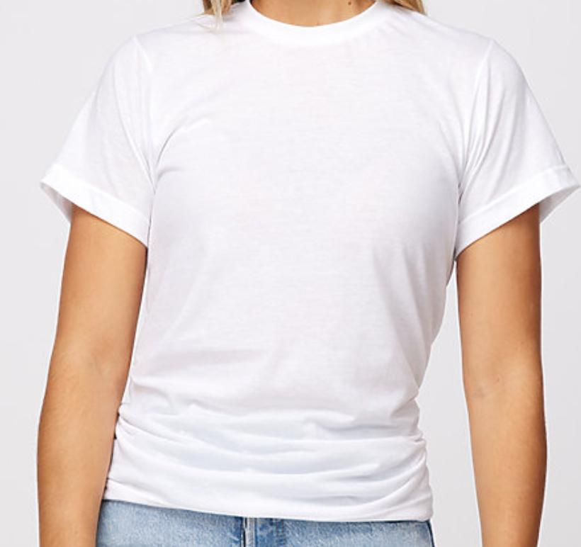 Premium White (Women's) Blank T-shirt 65/35